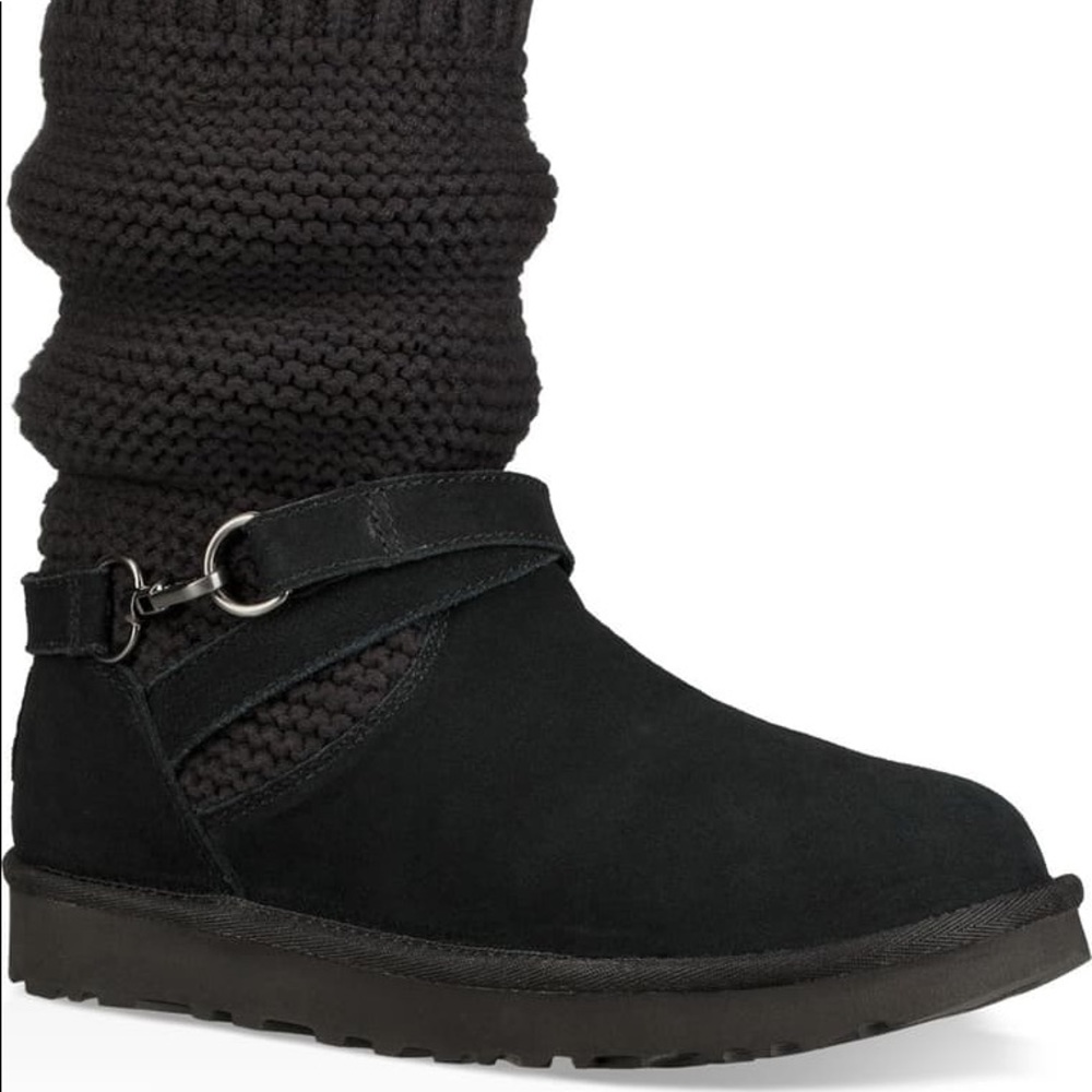UGGpure Strappy Purl Knit Bootie